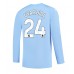 Manchester City Josko Gvardiol #24 Voetbalkleding Thuisshirt 2023-24 Lange Mouwen